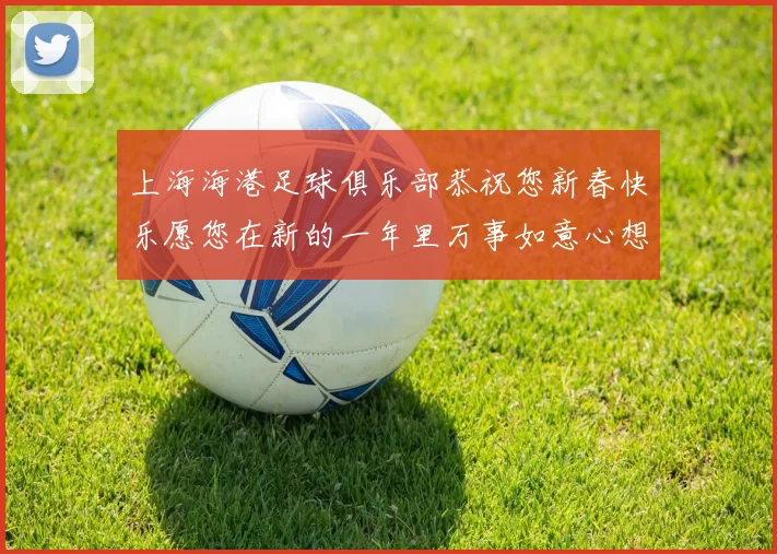 上海海港足球俱乐部恭祝您新春快乐愿您在新的一年里万事如意心想事成